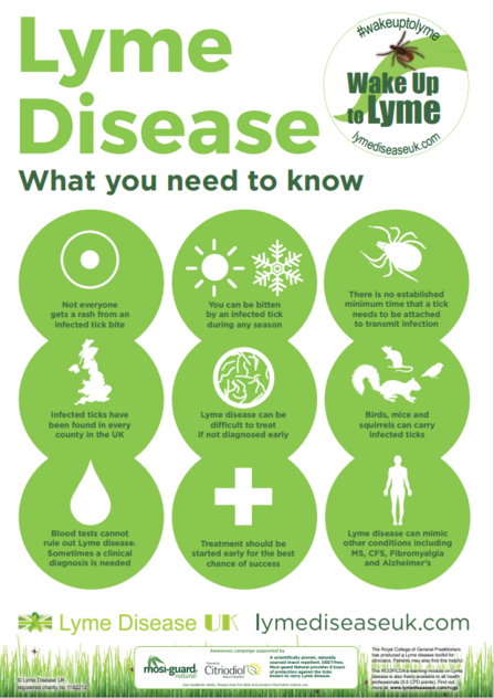 Lyme disease poster