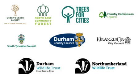 North East Community Forest partner logos