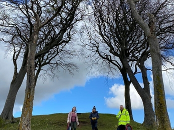 Copt Hill - litter pick 