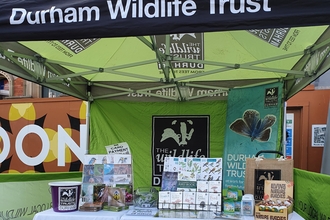 Items and stall at Bishop Auckland Farmers Market