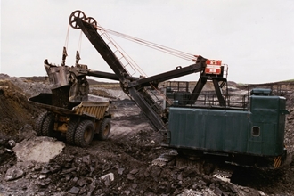 Open Cast Workings at Rainton Meadows, early 1990s