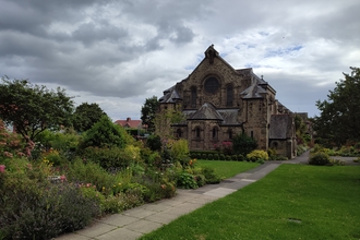 Garden beside St Cuthbert's Church, Chester-le-Street