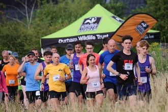 Run Rainton runners at start line