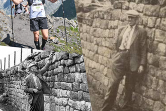 Jacob and his great grandfather