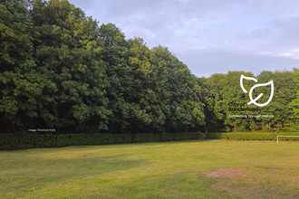 Image of Penshaw Recreation Ground with Connecting Through Nature logo