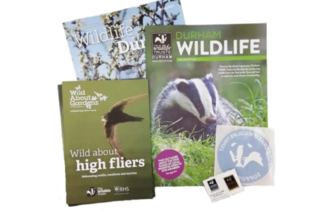 Image of the Membership pack received when joining Durham Wildlife Trust
