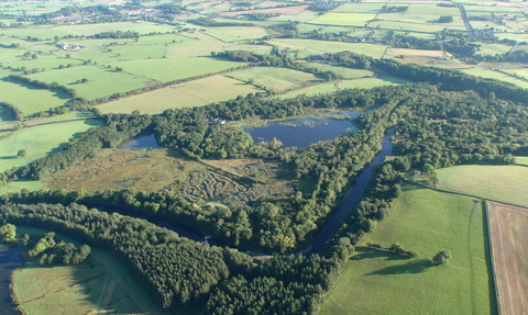 View of Low Barns from above