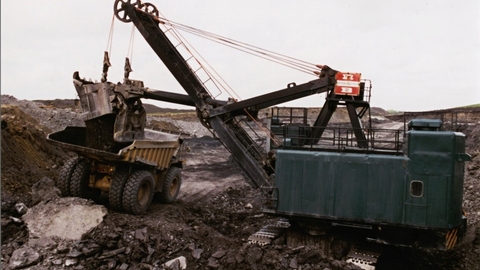 Open Cast Workings at Rainton Meadows, early 1990s