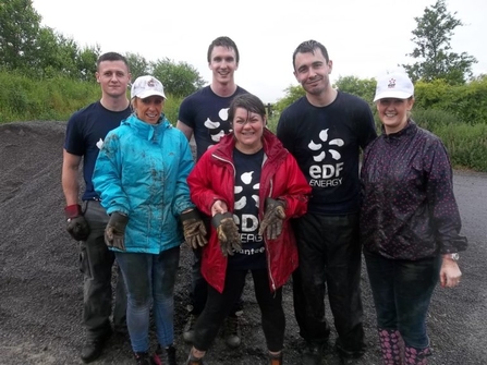Team from EDF Energy during Corporate Volunteering