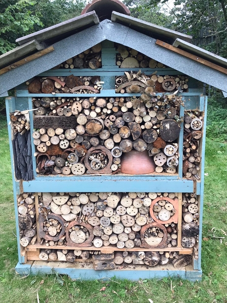 new bug hotel front view