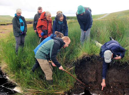 Naturally Native water vole survey volunteers