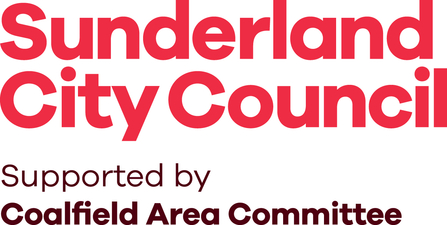 Sunderland City Council Supported by Coalfield Area Committee Logo