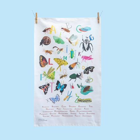 Tea towel - invertebrates