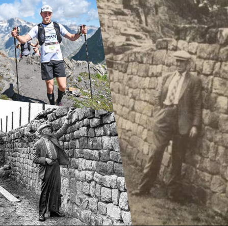 Jacob and his great grandfather