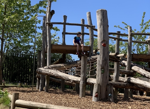 WildPlay climbing frame