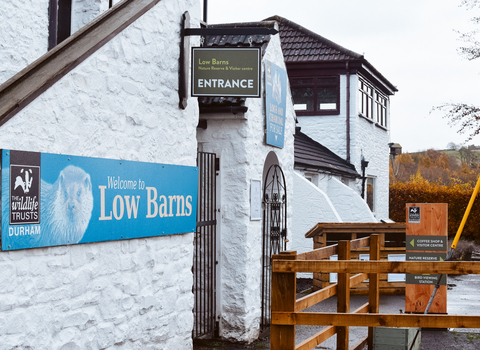 Exterior of Low Barns Visitor Centre