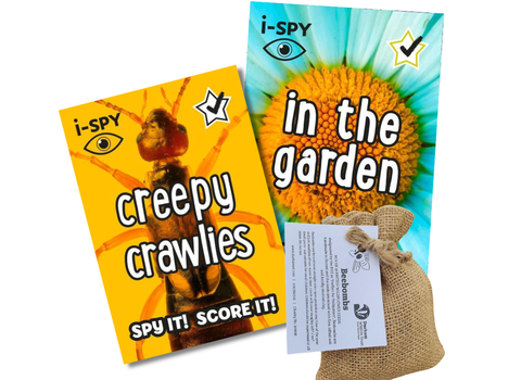 Free gift - i-spy book and bee bombs